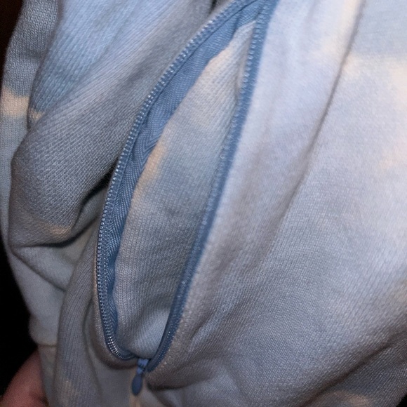 adidas Blue Tie-Dye Hoodie - Picture 3 of 3